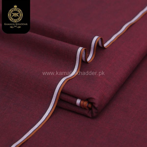 K-27 Maroon Kamalia Khaddar Summer Collection