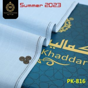 PK-816 Premium Slub Designer Summer Khaddar Summer Khaddar Collection