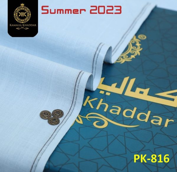 PK-816 Premium Slub Designer Summer Khaddar Summer Khaddar Collection