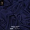 WW-07 Navy Blue Wash n Wear Shalwar Kameez Fabric by Kamalia Khaddar